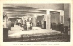 VINTAGE POSTCARD Paris New Stores Pomone Gallery