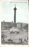 CPA Paris La Bastille et la Colonne de Juillet