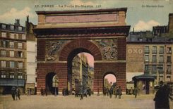 CPA Paris La Porte St Martin