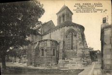 CPA Paris Abside de L Eglise Saint Pierre de Montmartre 