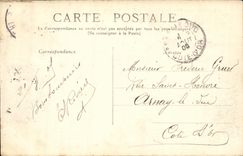 CPA Paris Square du Pere Lachaise Le destin