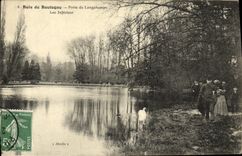 CPA Paris Porte de Longchamp Lac inferieur