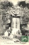 CPA Paris Cascade du Parc Montsouris Enfants