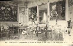 CPA Compiegne Le Chateau Le Salon de Musique 