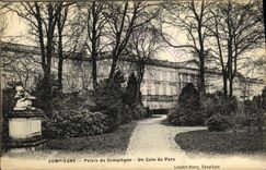 CPA Compiegne Palais de Compiegne Un coin du Parc