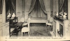 CPA Compiegne Le Chateau Chambre du Dauphin 
