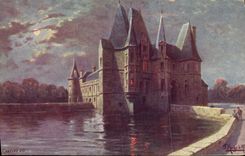 Castillo D O de la POSTAL de la VENDIMIA