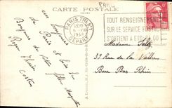 Jardin de Paris de la POSTAL de la VENDIMIA de Tileries y Arc de Triomphe del carrusel