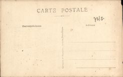 VINTAGE POSTCARD Paris General Montuori with the head of the Italian troops Militaria