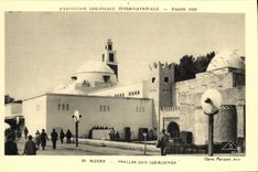 CPA Paris Pavillon Cote Sud Algerien Exposition coloniale internationale 1931
