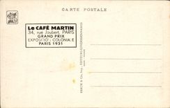 CPA Paris Exposition Coloniale Internationale 1931 Cameroun Togo Entree du pavillon de la chasse