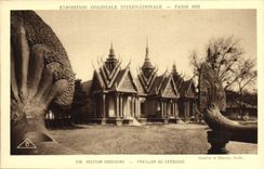 CPA Paris Exposition Coloniale Internationale 1931 Section Indochine Pavillon du Cambodge
