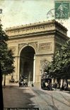 POSTAL Paris L triunfos de la VENDIMIA del arco sobre L Etoile