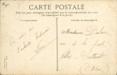 POSTAL Paris L triunfos de la VENDIMIA del arco sobre L Etoile