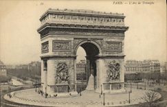 POSTAL Paris L arco Trimophe de la VENDIMIA de L Etoile