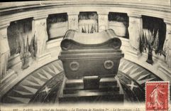 CPA Paris L Hotel des invalides Tombeau de Napoleon 1er Le sarcophage 