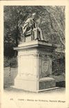CPA Paris Statue de Voltaire Square Monge