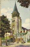 CPA Paris En Flanant L Eglise Saint Germain des Pres 