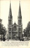 CPA Paris Eglise Saint Jean Baptiste de Belleville