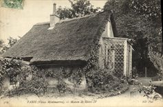 CPA Paris Maison de Henri IV Montmartre
