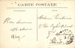 La POSTAL Fort du Mont Valerien de la VENDIMIA tomado de la granja del amarra la vision