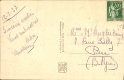 CPA Expostion Internationale Paris 1937 Pavillons de Belgique Et Suisse