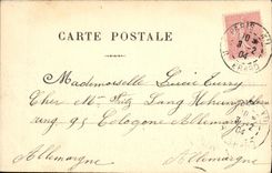 VINTAGE POSTCARD Palais Royal And the Council D State Paris