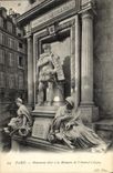 CPA Paris Monument Eleve a La Memoire de l Amiral Coligny 