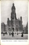 CPA Paris L Eglise de La Trinite 