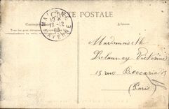 Placeres de la POSTAL de la VENDIMIA de los cuarteles reexaminados de los cueros de Militaria