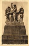 VINTAGE POSTCARD Out of Champagne Monument De Navarin the Group of Real del Sarte Militaria