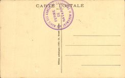 VINTAGE POSTCARD Out of Champagne Monument De Navarin the Group of Real del Sarte Militaria