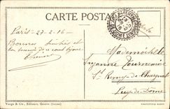 VINTAGE POSTCARD Vision Of Militaria Glory