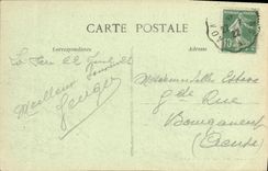 VINTAGE POSTCARD Fere Devastee the Cemetery Profanes Militaria