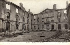CPA Senlis Le Palais de Justice Militaria