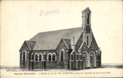 CPA L Eglise De N D De Lorette Avant les Combats de Mai Juin 