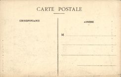 VINTAGE POSTCARD Gerbeviller Street of Lorraine Militaria
