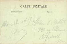 VINTAGE POSTCARD Rheims In Ruins the Cathedral Frontage Southerner and Buttresses