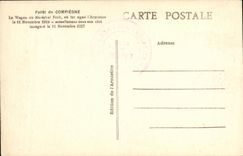 CPA Foret de Compiegne Le Wagon du marechal Foch Militaria