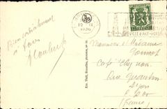 VINTAGE POSTCARD Bruges the Senior