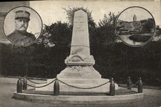 VINTAGE POSTCARD With died of Noyen Militaria