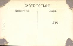 VINTAGE POSTCARD Battle of the Marne Church De Reuves Marsh of St Automobile Militaria Hinge