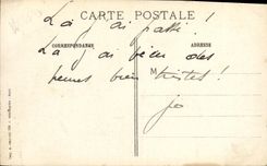 VINTAGE POSTCARD Foucaucourt In Santerre Ruins of L Church After the Terrible Militaria bombardments