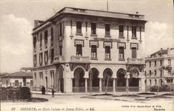 CPA Bizerte Ecole Laique de Jeunes filles Tunisie