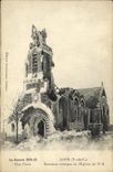 CPA Loos Derniers Vestiges de L Eglise du numero 5 Militaria