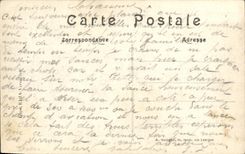 CPA Aspect de l eglise d Hebuterne bombardee et incendiee par les allemands Militaria