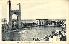 CPA Paris Plage La Piscine Marine