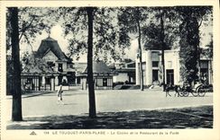 CPA Paris Le Touquet Le Casino et Le Restaurant de la Foret