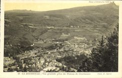 CPA La Bourboule Vue Generale prise du Plateau de Charlannes