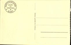 VINTAGE POSTCARD High Koenigsbourg Lorraine Room